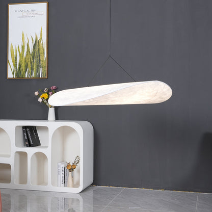 Aether Twist Fabric Pendant Light
