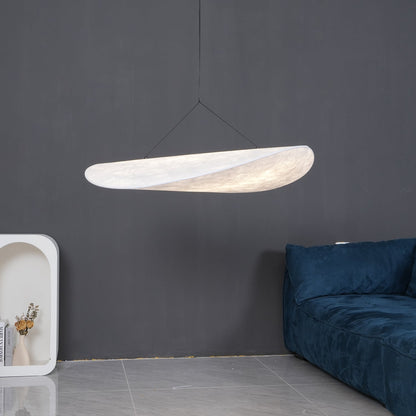 Aether Twist Fabric Pendant Light