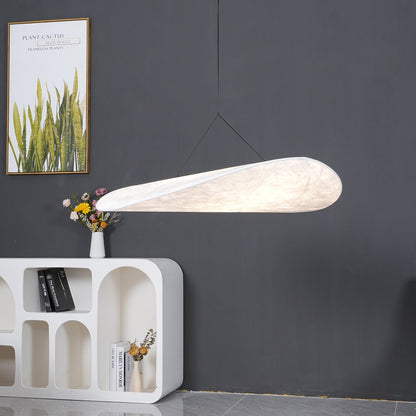 Aether Twist Fabric Pendant Light