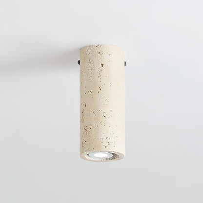 Toscot Travertine Ceiling Lamp