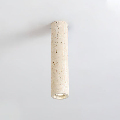 Toscot Travertine Ceiling Lamp