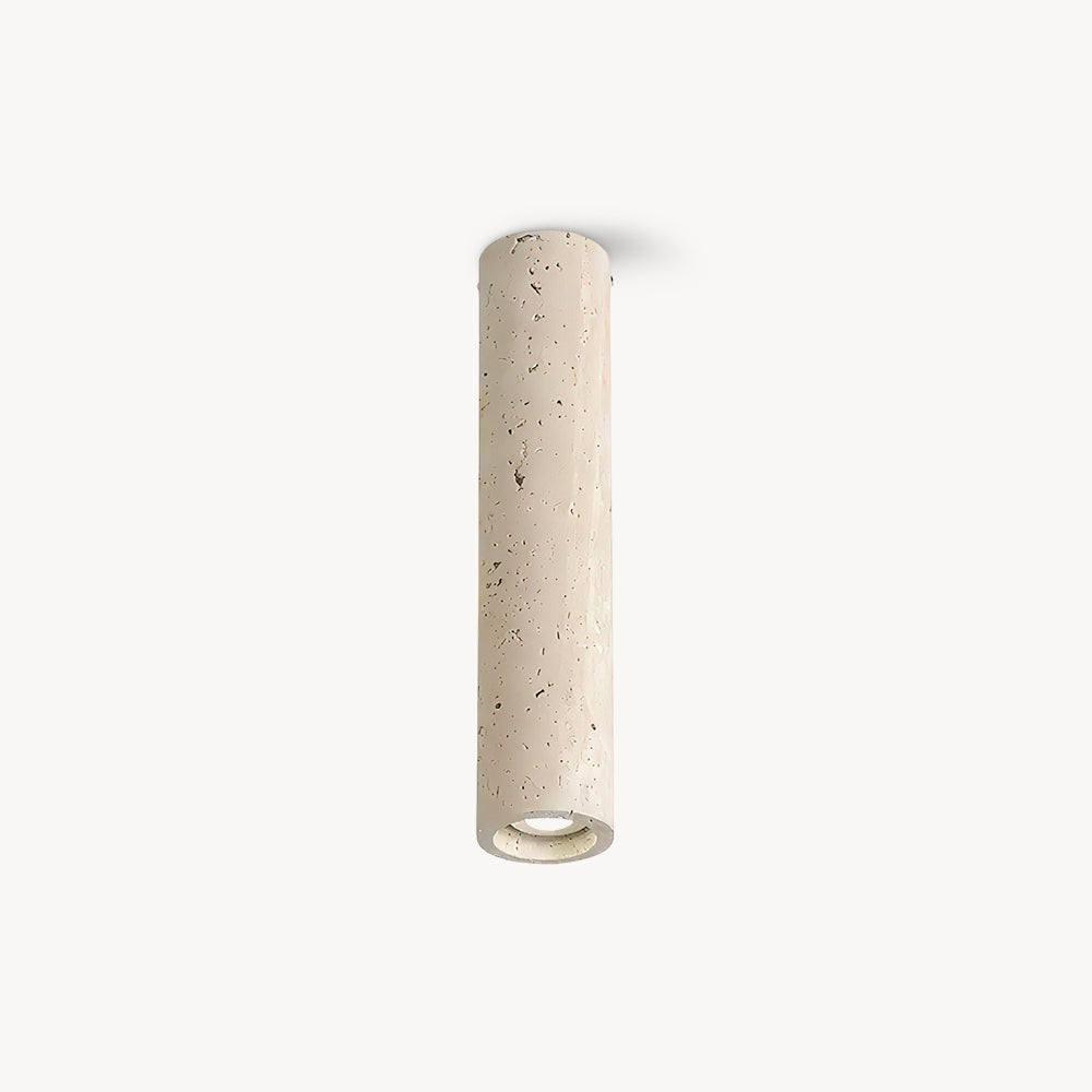 Toscot Travertine Ceiling Lamp