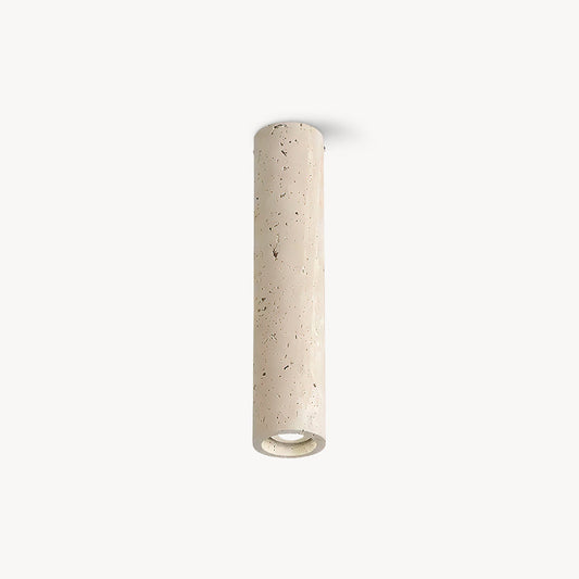 Toscot Travertine Ceiling Lamp