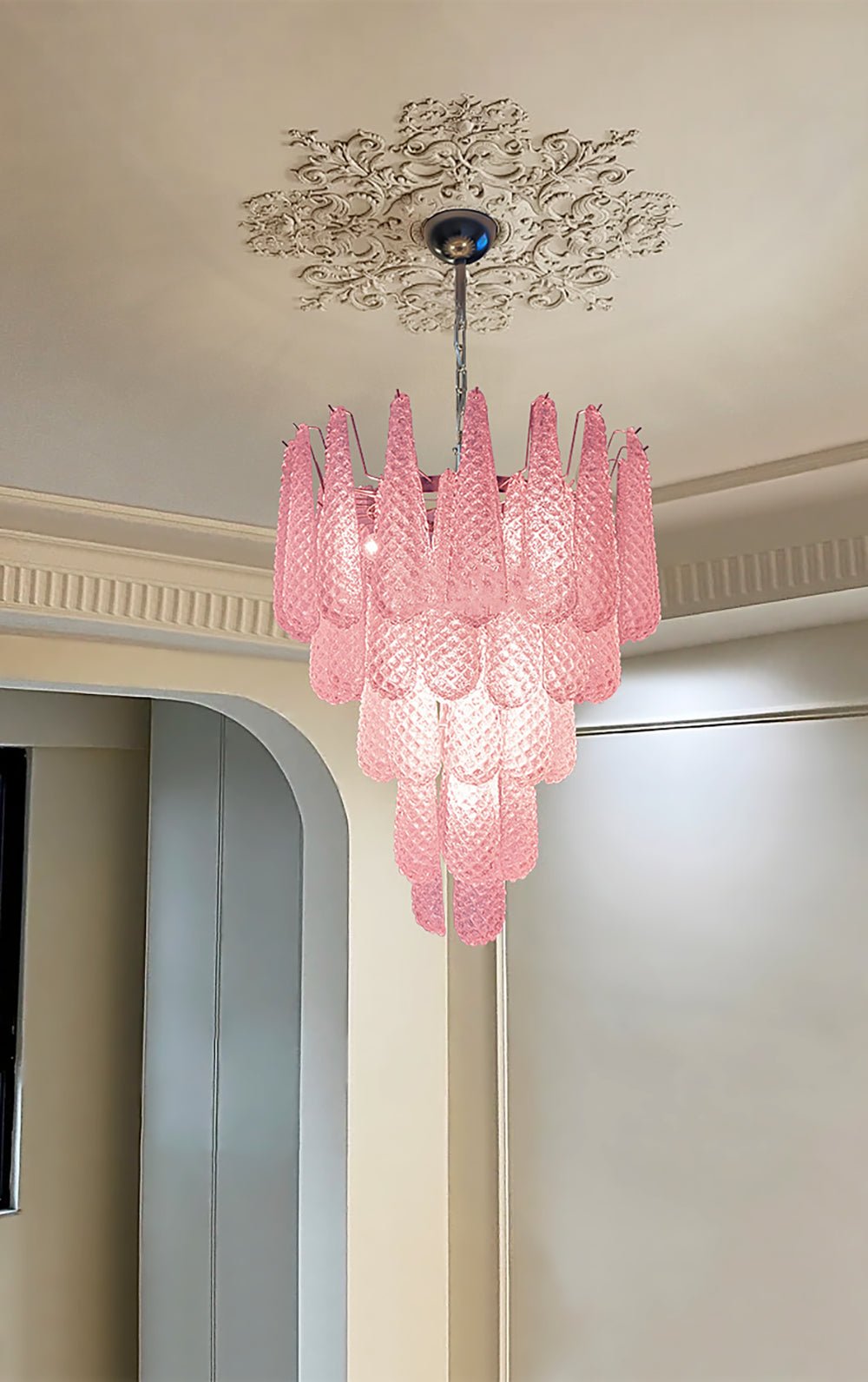 Palazzo Crystal Tiered Chandelier