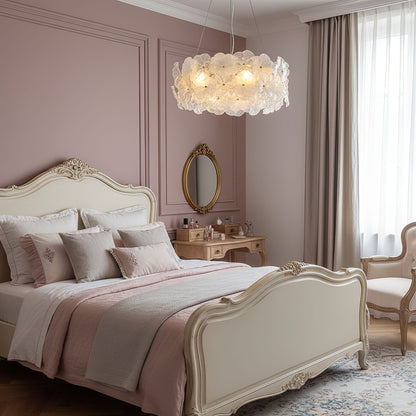 Valery Floral Glass Chandelier
