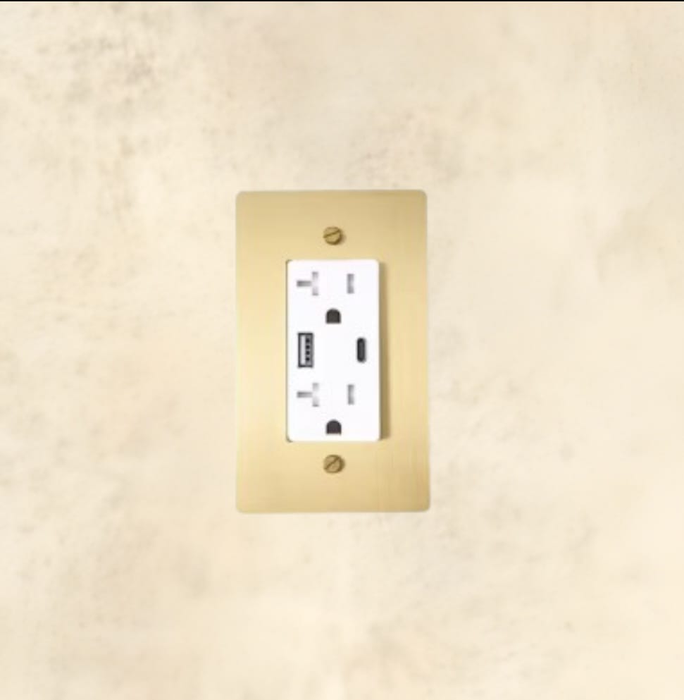The Brass Outlet ( 1-gang)