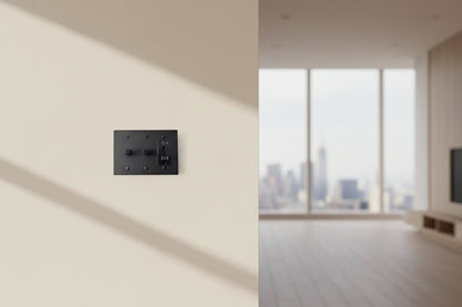 Brass Light Switch 3 Gang