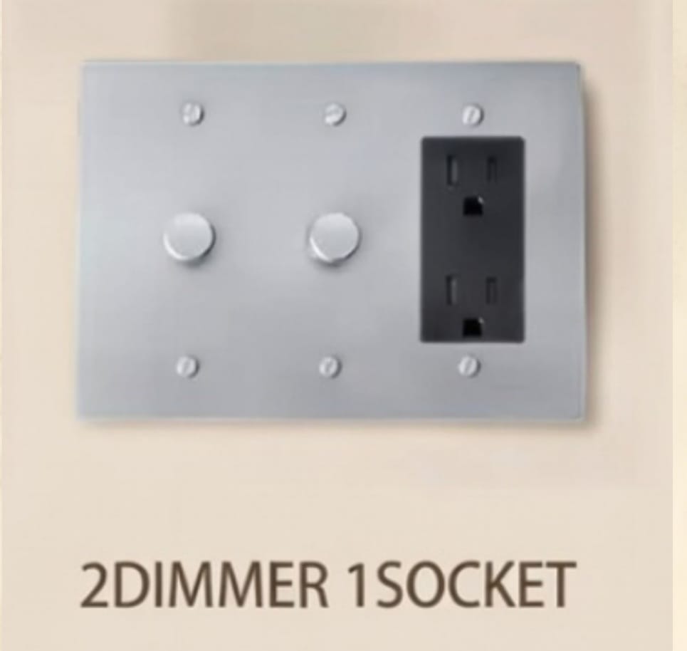 Brass Light Switch 3 Gang