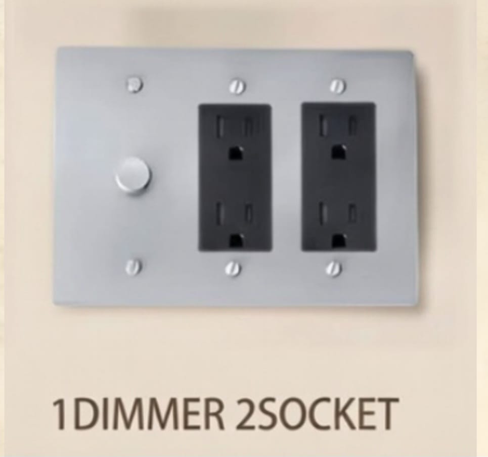 Brass Light Switch 3 Gang
