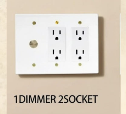 Brass Light Switch 3 Gang