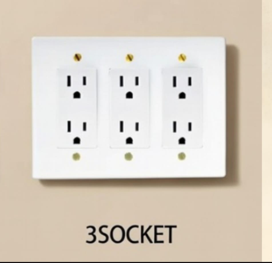 Brass Light Switch 3 Gang