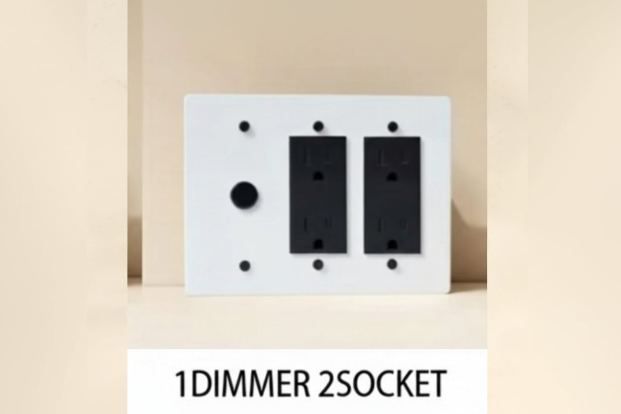 Brass Light Switch 3 Gang