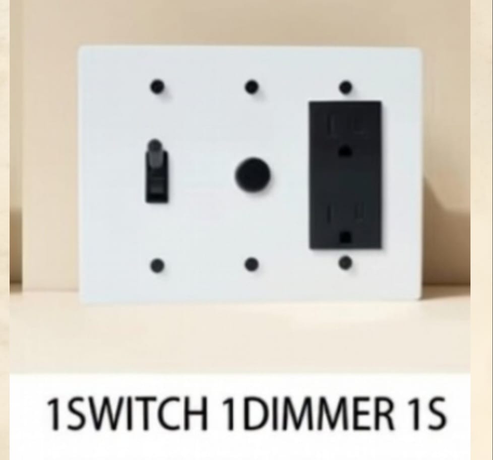 Brass Light Switch 3 Gang