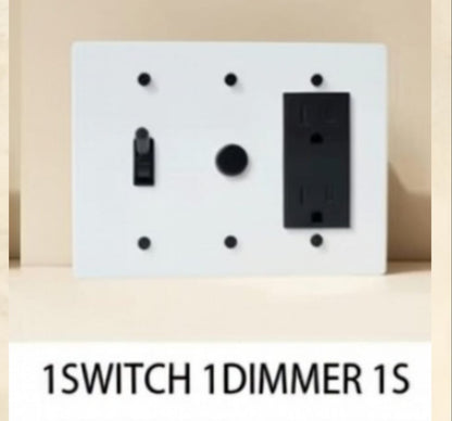 Brass Light Switch 3 Gang