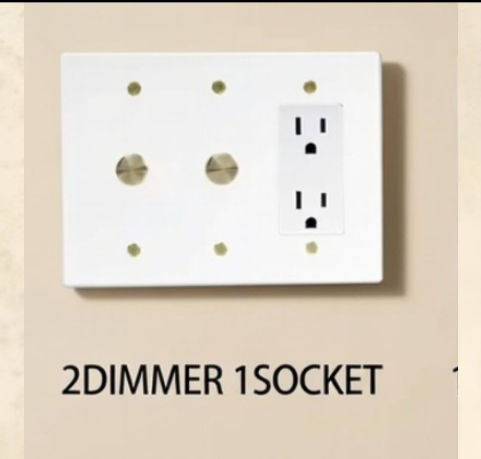 Brass Light Switch 3 Gang