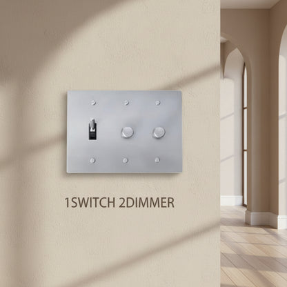 Brass Light Switch 3 Gang