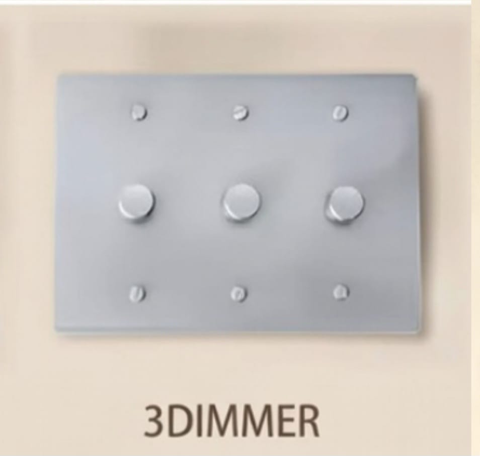 Brass Light Switch 3 Gang