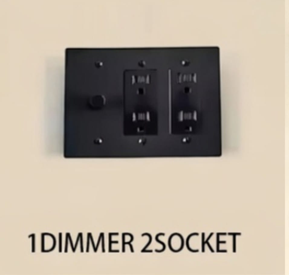 Brass Light Switch 3 Gang