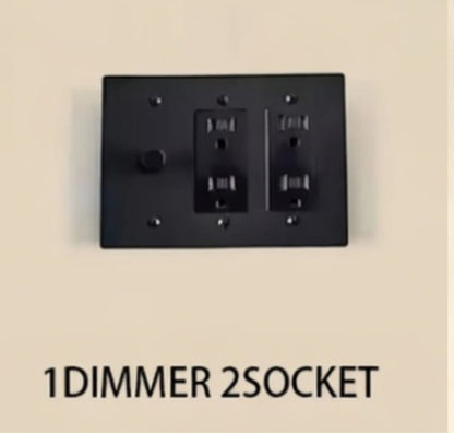 Brass Light Switch 3 Gang