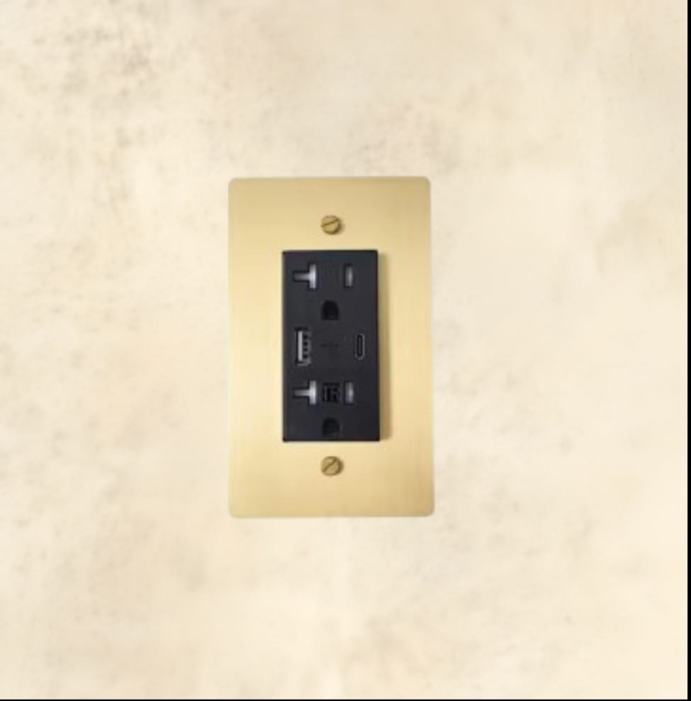 The Brass Outlet ( 1-gang)