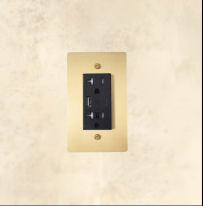 The Brass Outlet ( 1-gang)