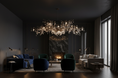 Branch Chandelier in Luxury Room