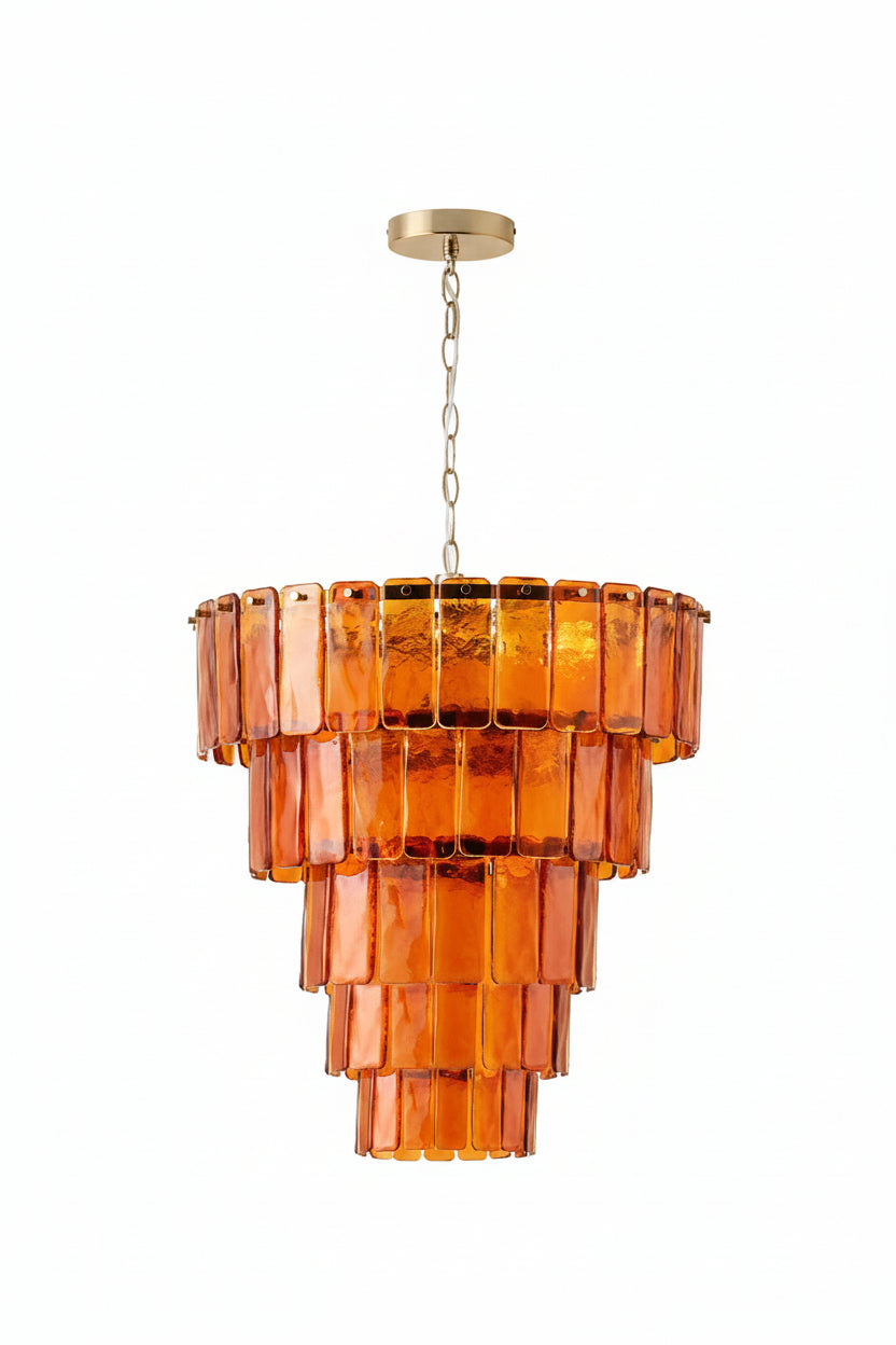 Valen Amber Chandelier