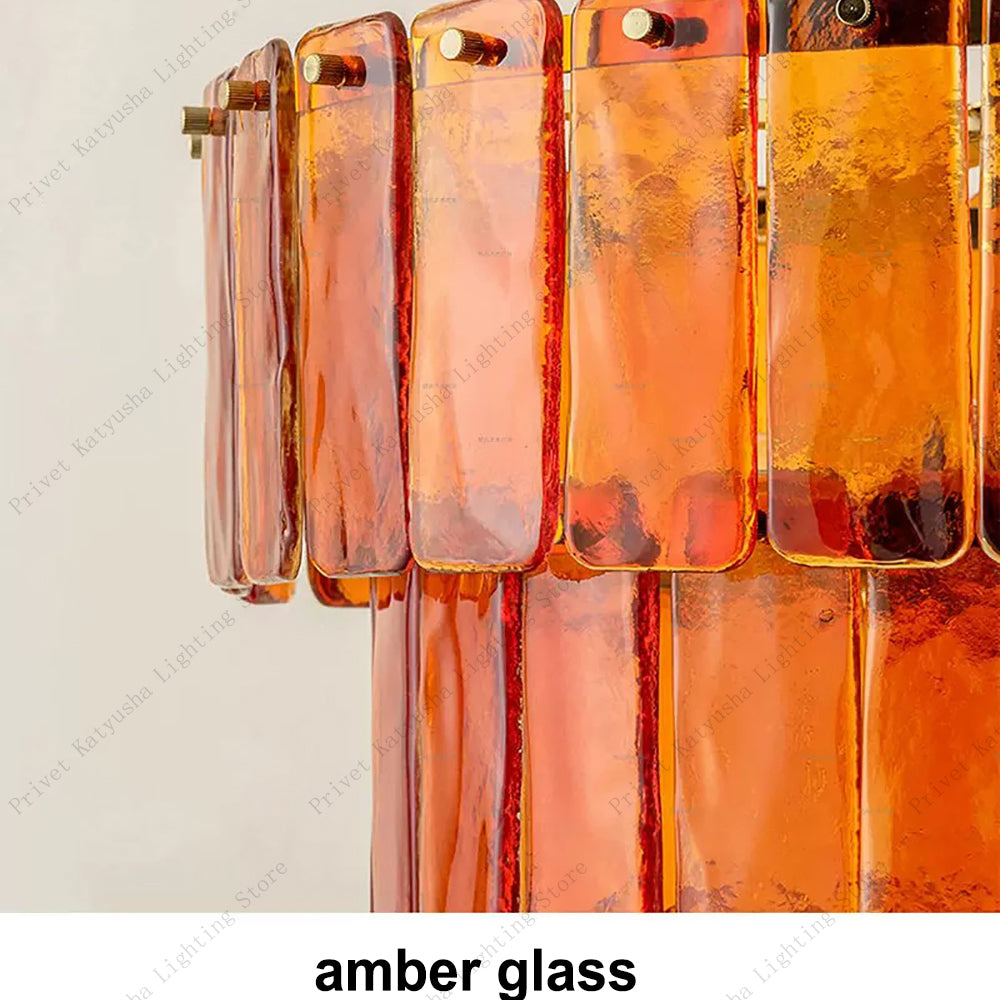 Valen Amber Chandelier
