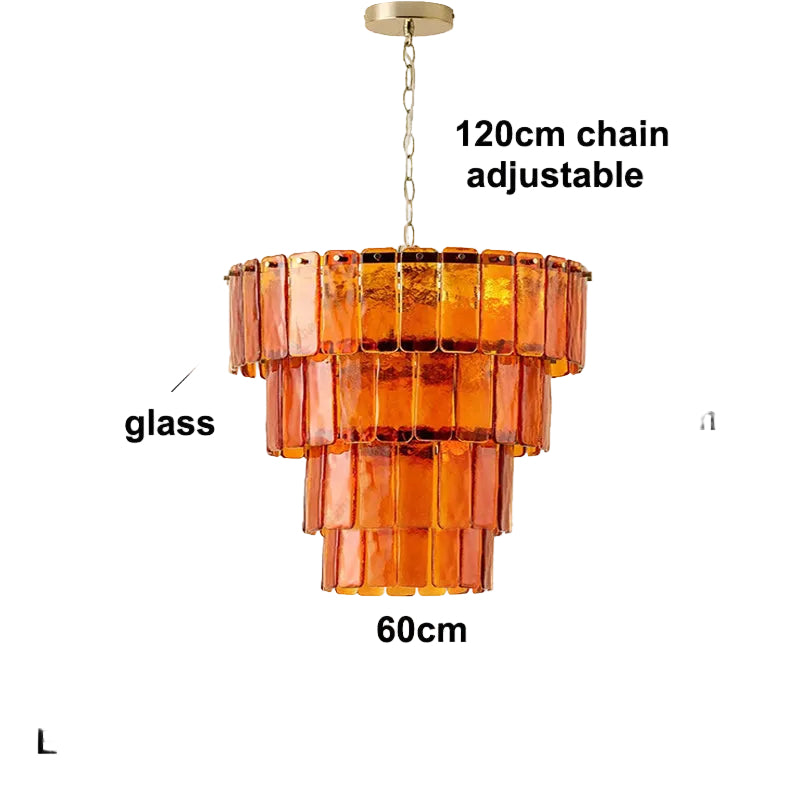 Valen Amber Chandelier