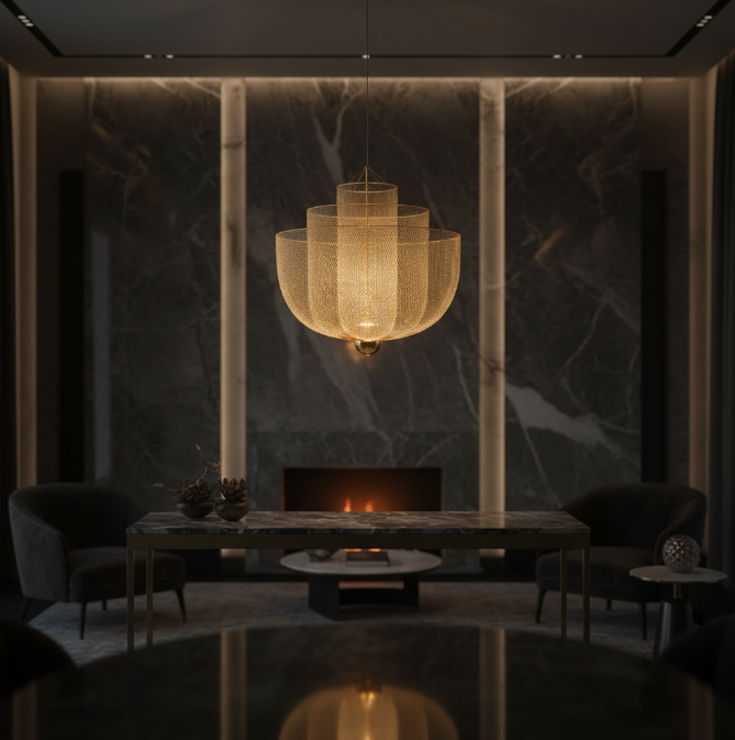 Meshmatics Chandelier