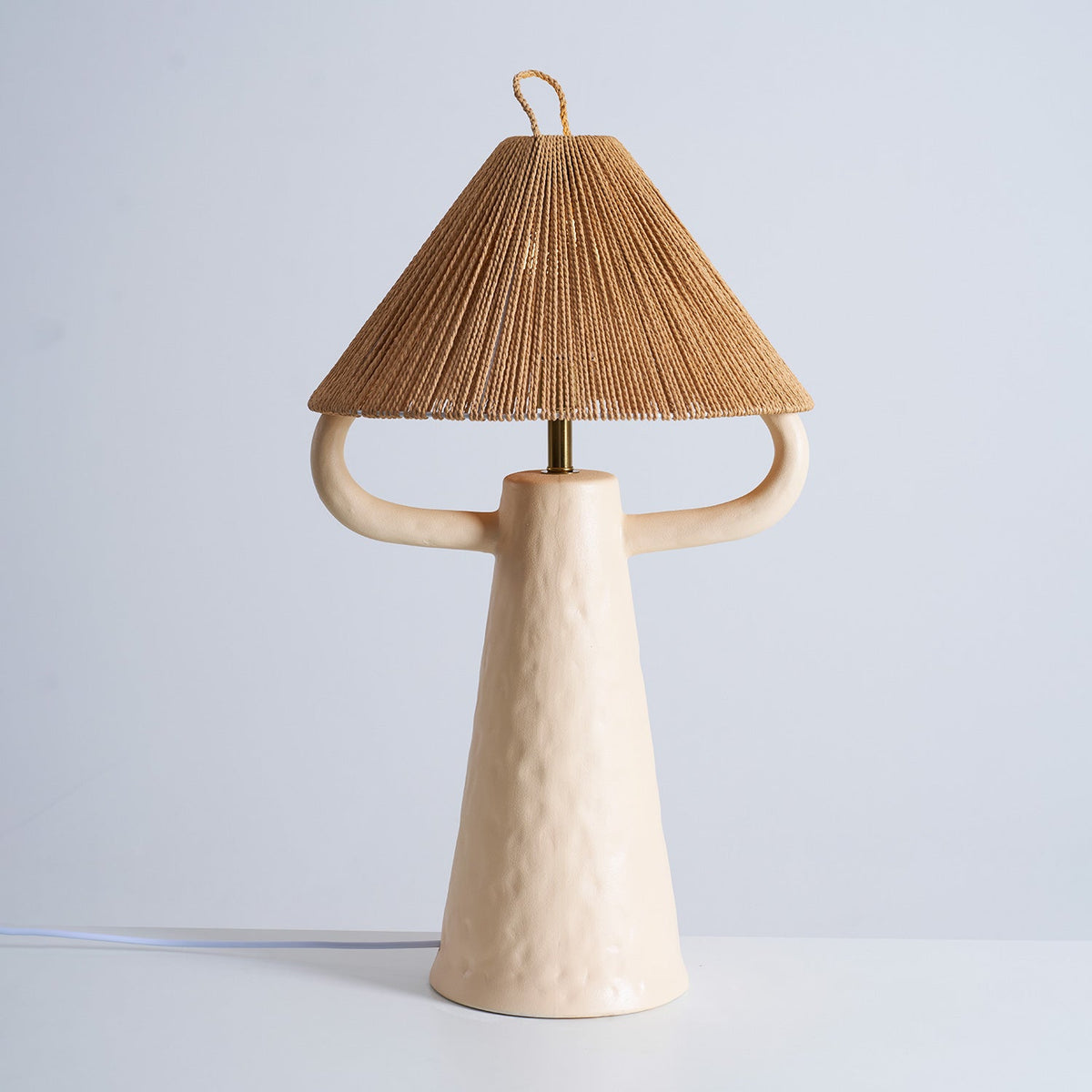 Ceramic Twine Bedroom Table Lamp