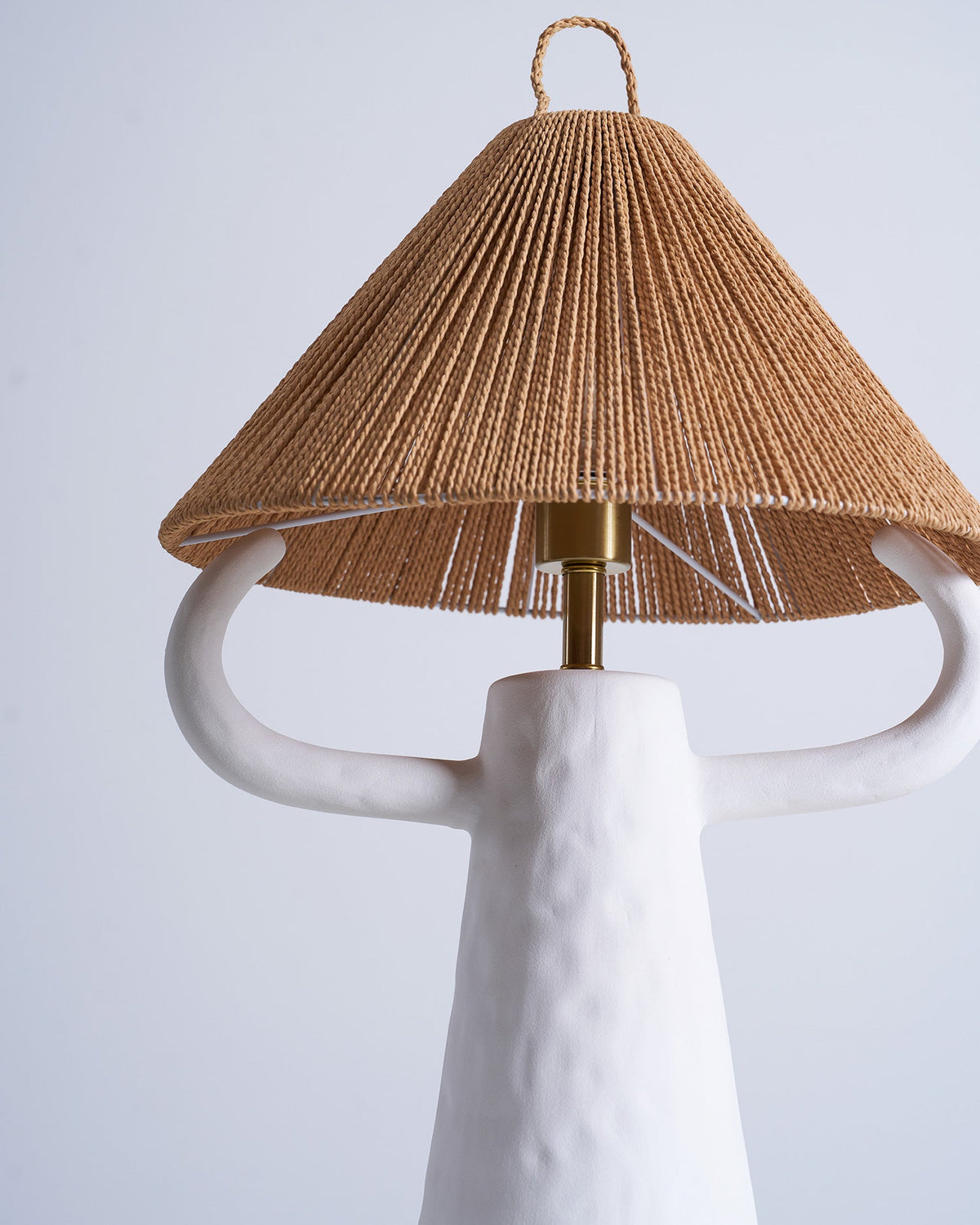 Ceramic Twine Bedroom Table Lamp
