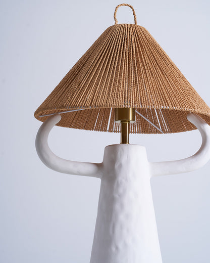 Ceramic Twine Bedroom Table Lamp
