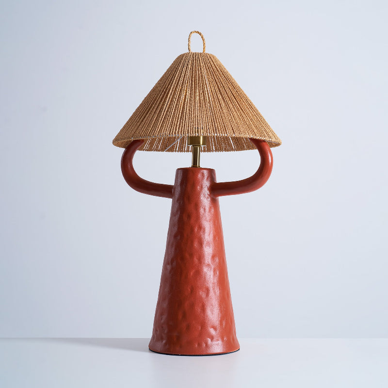 Ceramic Twine Bedroom Table Lamp