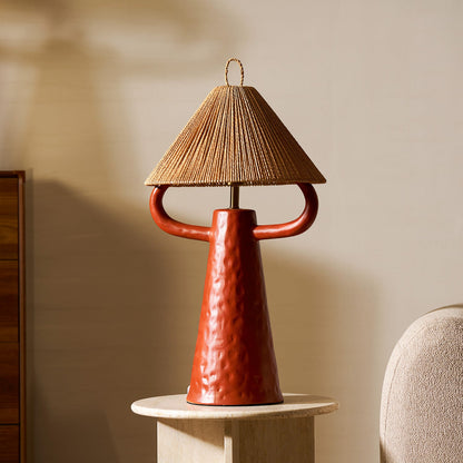 Ceramic Twine Bedroom Table Lamp