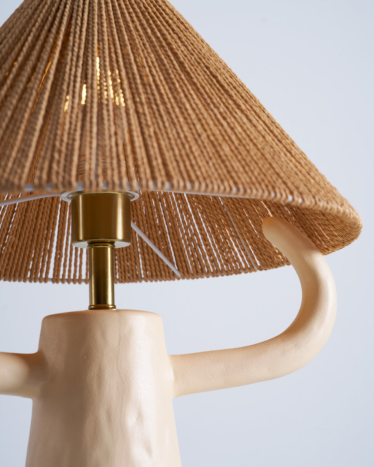 Ceramic Twine Bedroom Table Lamp