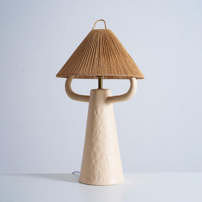 Ceramic Twine Bedroom Table Lamp
