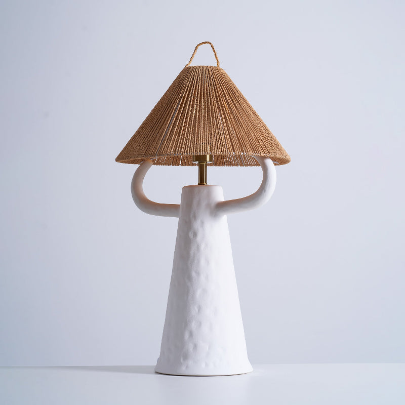 Ceramic Twine Bedroom Table Lamp