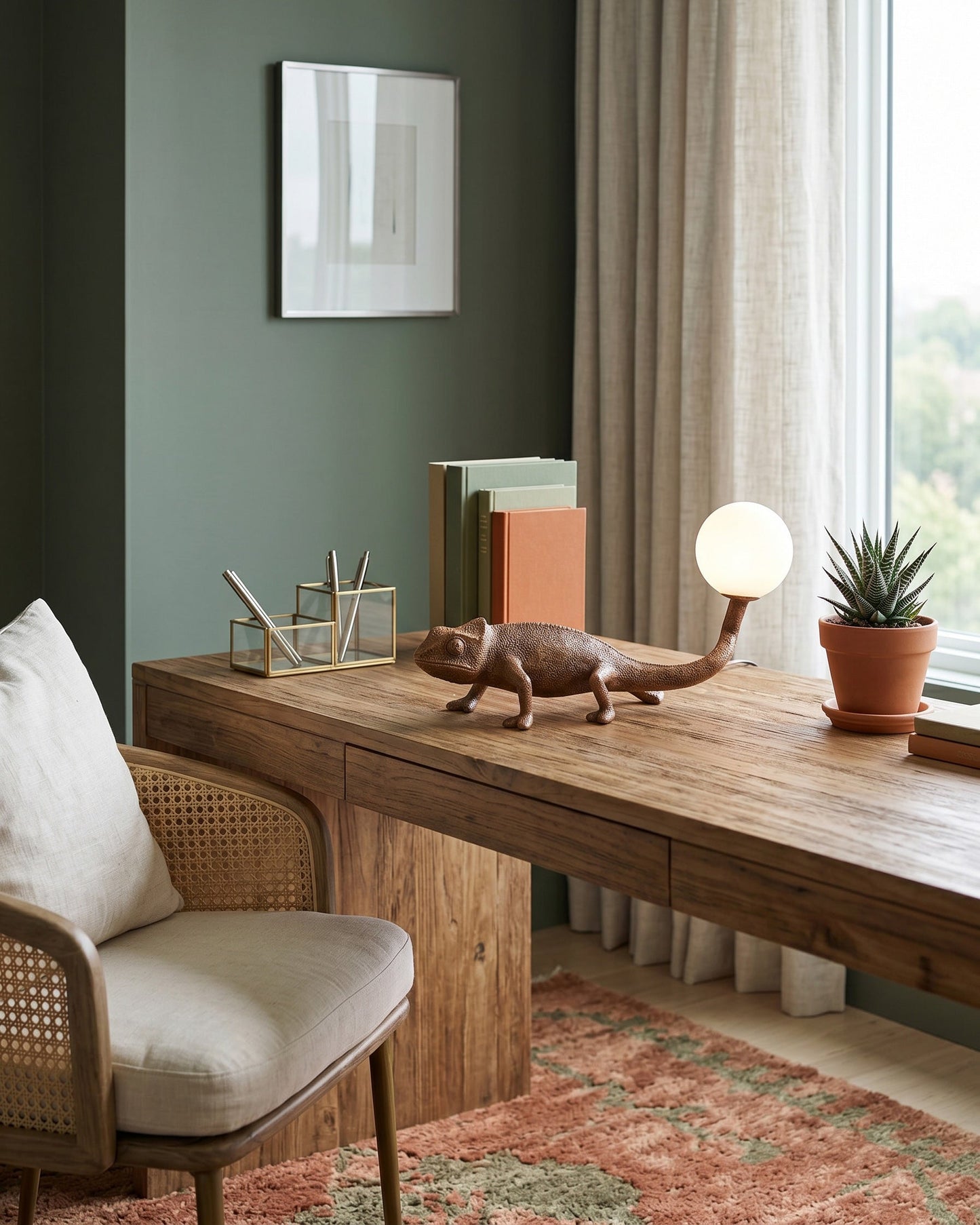 Luxury Chameleon Table Lamp