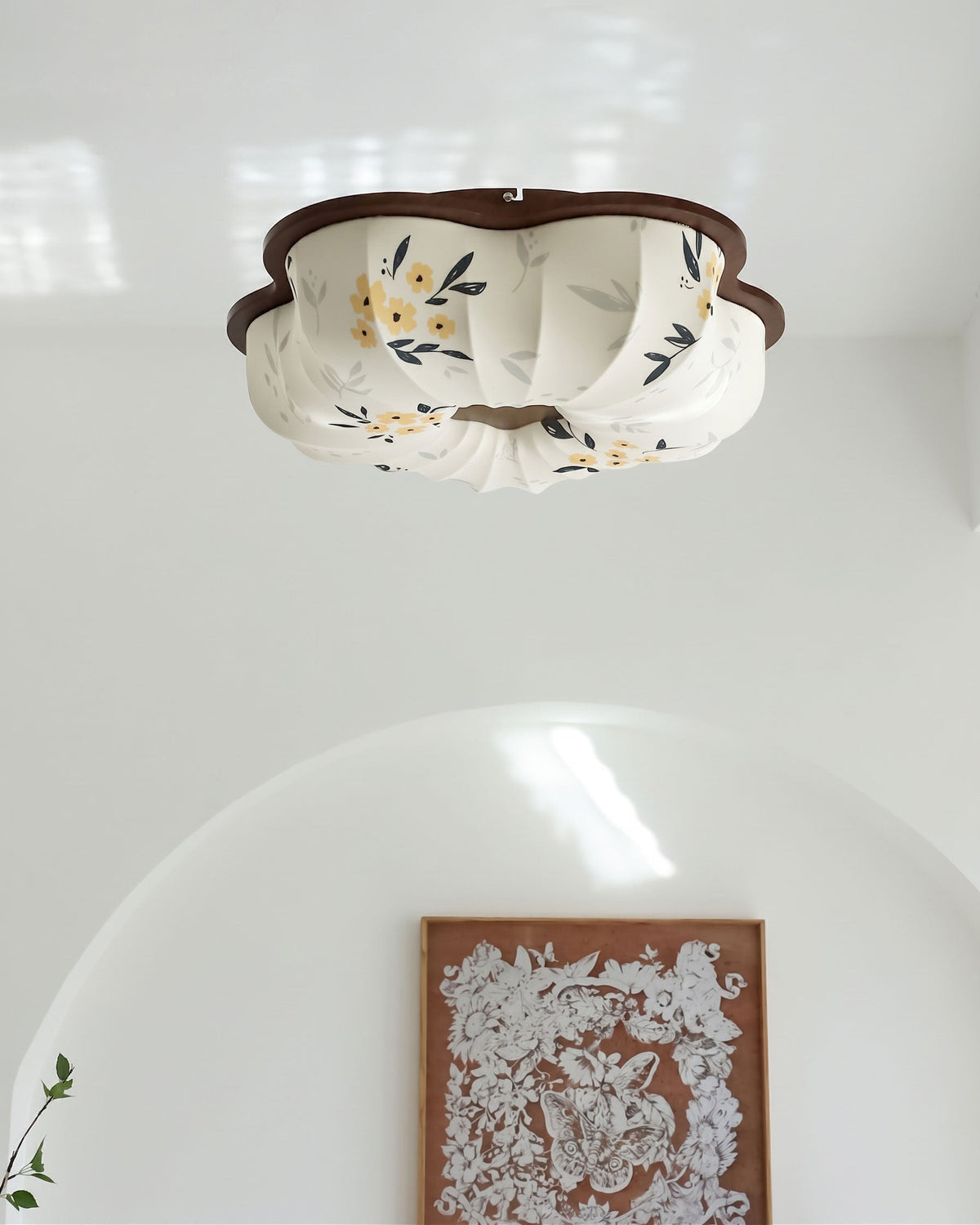 Blythe Scalloped Flush Mount