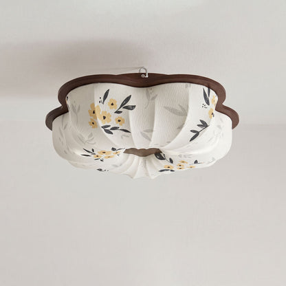 Blythe Scalloped Flush Mount
