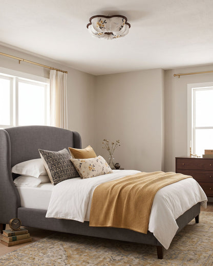 Blythe Scalloped Flush Mount