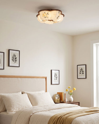 Blythe Scalloped Flush Mount