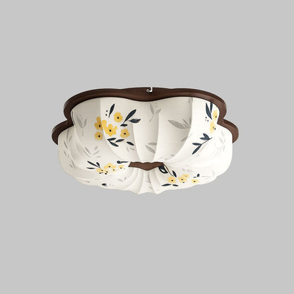 Blythe Scalloped Flush Mount