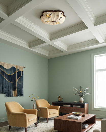 Blythe Scalloped Flush Mount