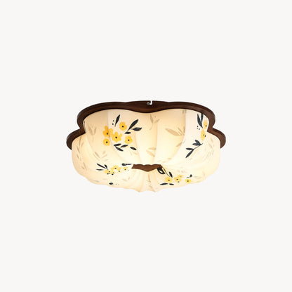 Blythe Scalloped Flush Mount