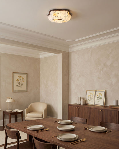 Blythe Scalloped Flush Mount
