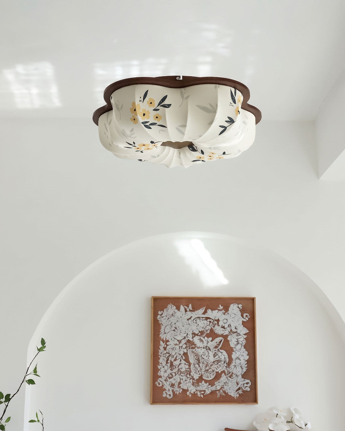 Blythe Scalloped Flush Mount