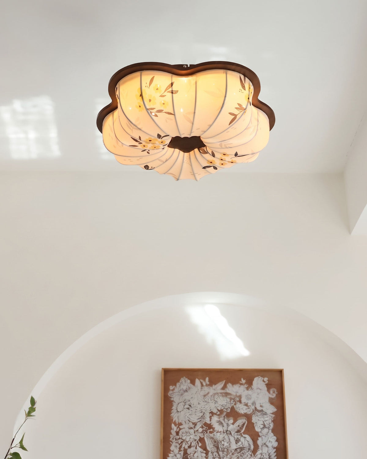 Blythe Scalloped Flush Mount