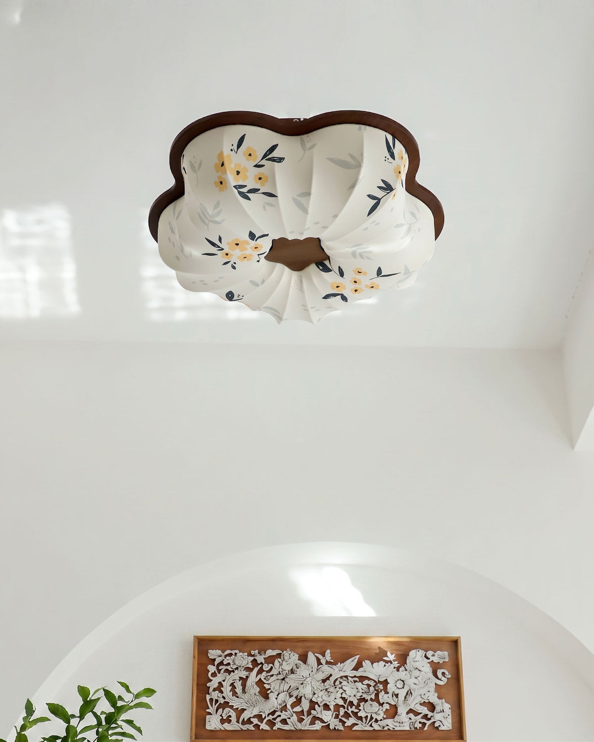 Blythe Scalloped Flush Mount
